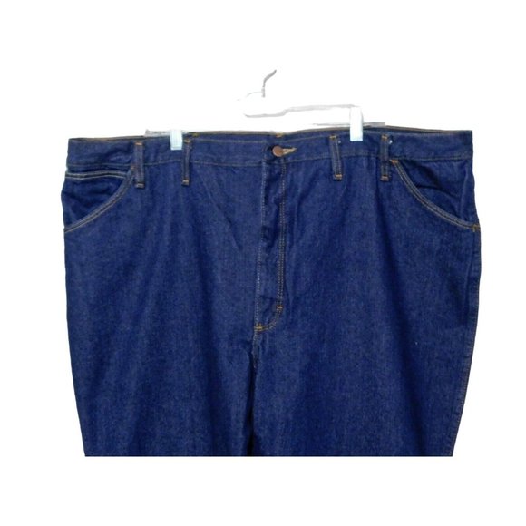 Red Kap Jeans 48x30 Actual L 29 Dark Blue Denim 100% Cotton - Picture 4 of 9